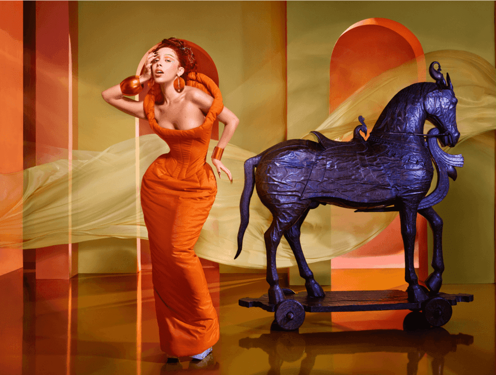 David LaChapelle, ‘Doja Cat - Gone With the Wind’, 2021, Print, Pigment Print on Dibond, null, Numbered