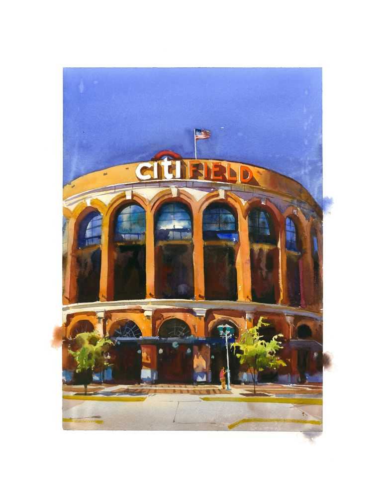 Devon Rodriguez, ‘Citi Field’, 2026, Print, Archival 21ml. 310g/m, null, 