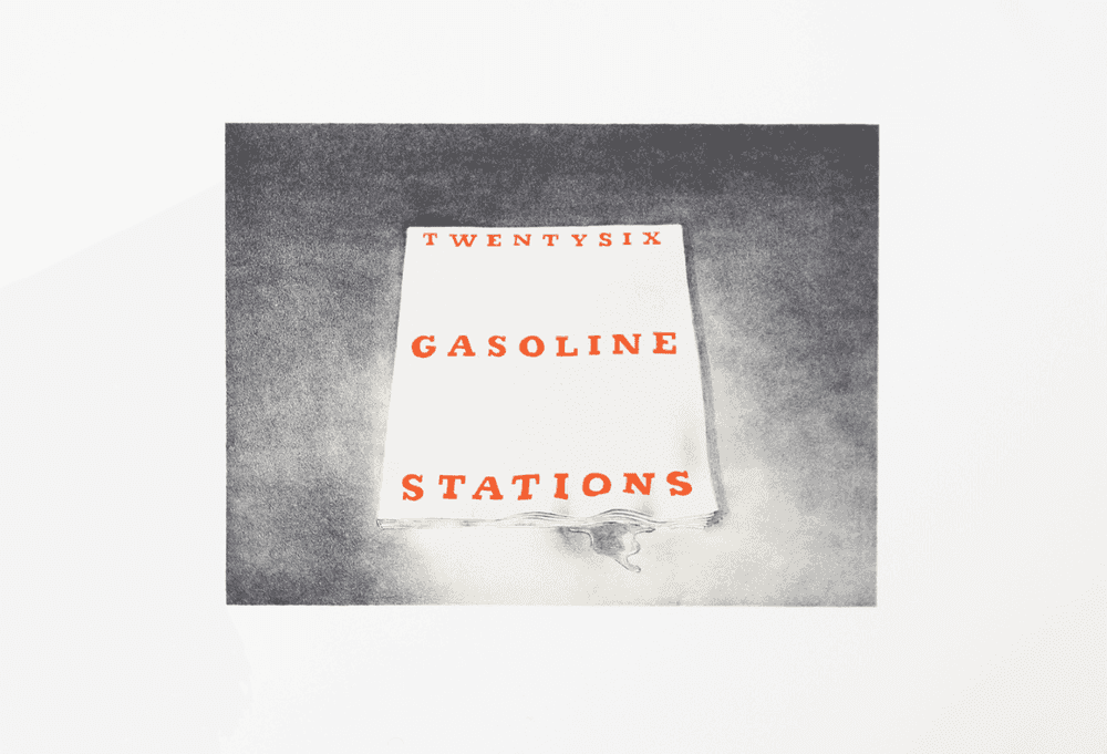 Ed Ruscha, ‘Twenty Six Gasoline Stations’, 1970, Print, Lithograph on White Arches paper, Graphicstudio, USF, Numbered