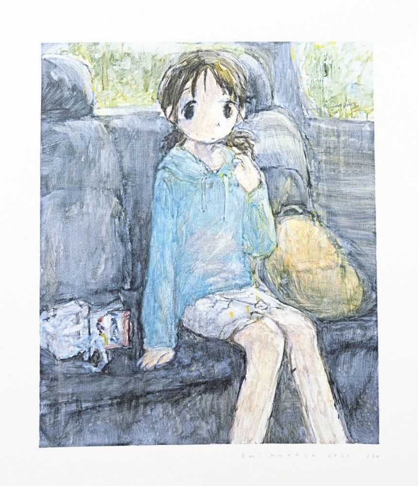 Emi Kuraya, ‘Hi-Chew’, 2021, Print, Archival Pigment Print and silkscreen with glitter effect, null, Numbered
