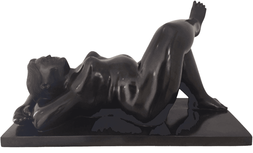 Fernando Botero, ‘Reclining Woman ’, 1989, Sculpture, Bronze, null, Numbered