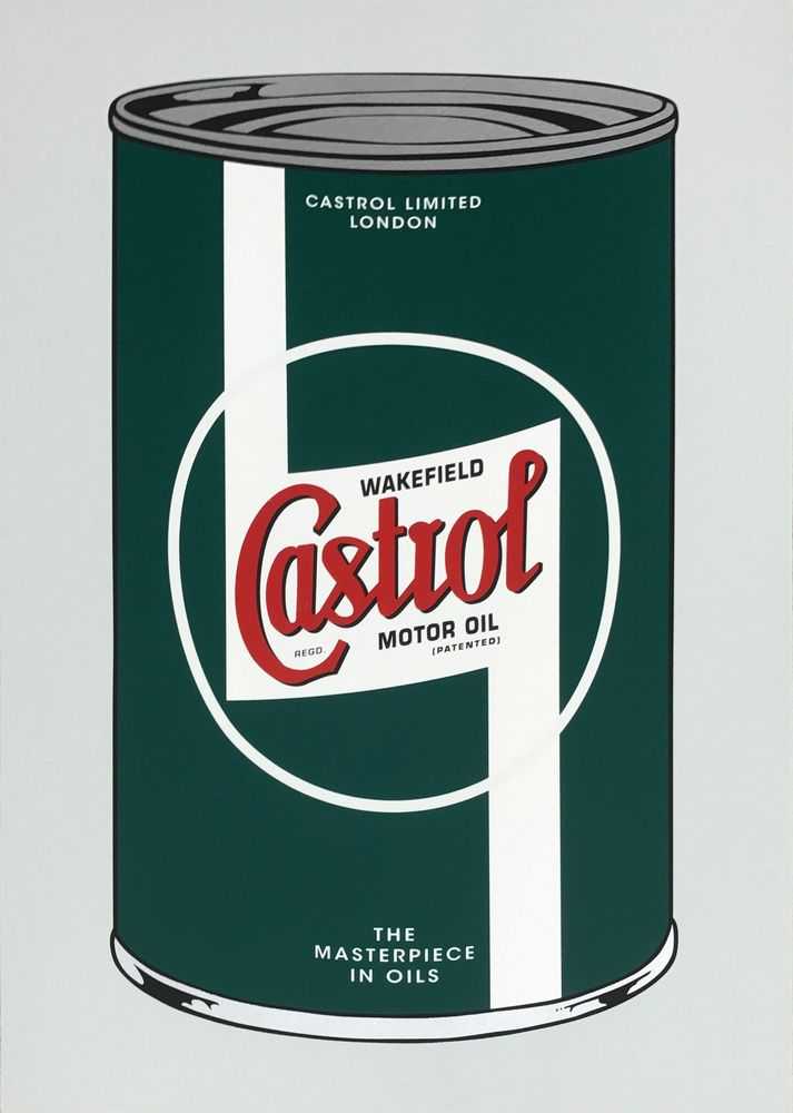 Heiner Meyer, ‘Castrol Motor Oil’, 2016, Print, Multi-colored screenprint on handmade paper, null, Numbered