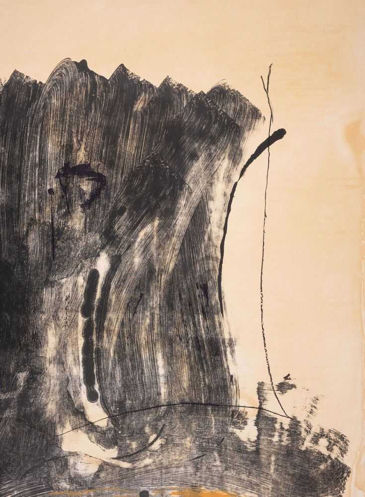 Helen Frankenthaler, ‘Ochre Dust’, 1987, Print, Etching with aquatint and lithograph printed in colours, Tyler Graphics Ltd., Numbered, Dated