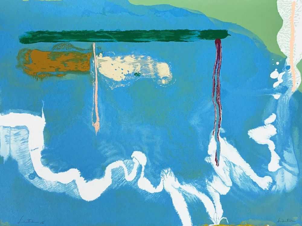 Helen Frankenthaler, ‘Skywriting’, 1997, Print, Screenprint in colors, on wove paper, null, Numbered