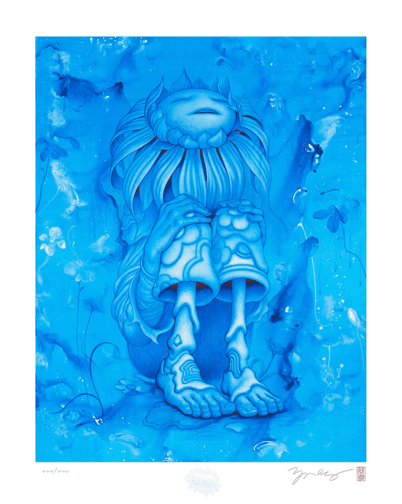 James Jean, ‘Sunflower’, 2023, Print, Offset lithograph on archival 130lb heavyweight paper with protective varnish, null, Numbered