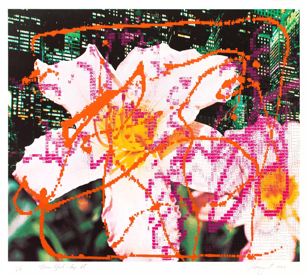 James Rosenquist, ‘New York Says It’, 1983, Print, Color Lithograph and Serigraph on paper, null, Numbered, Dated