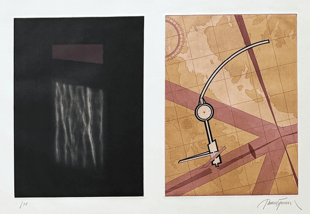 James Turrell, ‘East Chamber’, 1987, Print, Aquatint, photoetching, etching, soft-ground etching, and drypoint, Peter Blum Editions, Numbered