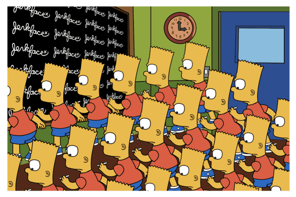 Jerkface, ‘Bartface’, 2024, Print, Archival ink, 300gsm Entrada rag, null, Numbered