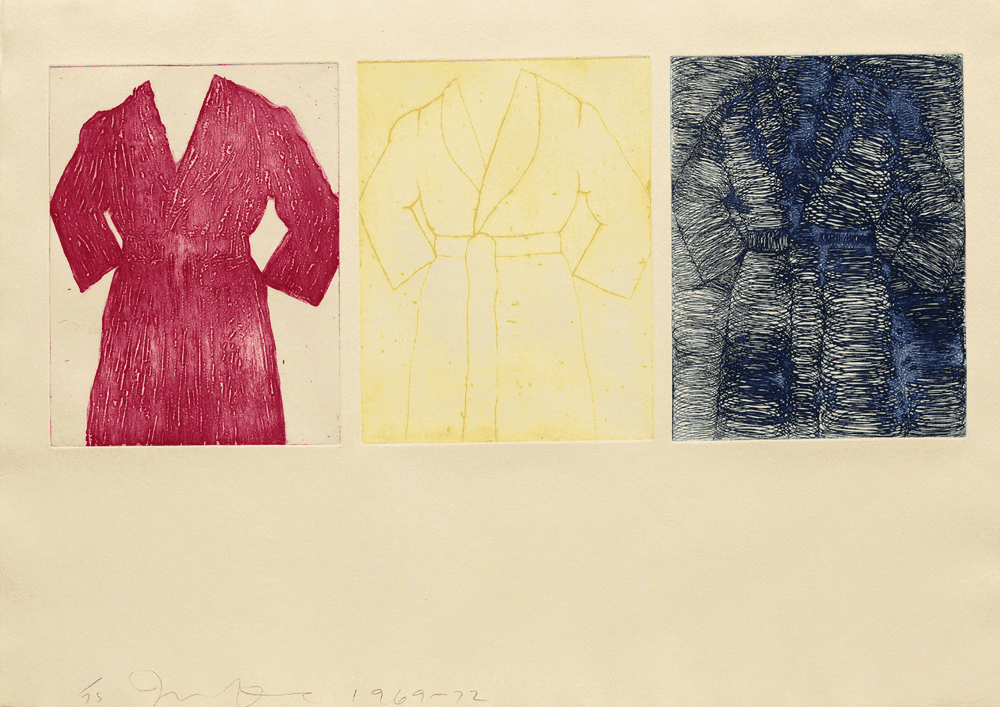 Jim Dine, ‘Primary Colors’, 1972, Print, Color etching, Petersburg Press, Numbered, Dated