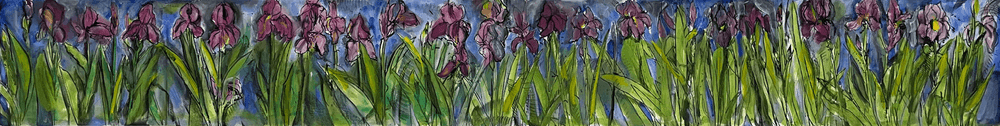 Jim Dine, ‘Rachel Cohen's Flags version IV’, 2022, Print, Drypoint, electric tools with hand-painting in oil, charcoal and paste on Hahnemühle copper plate, on six sheets of Rives BFK 300 gsm paper, Cristea Robert, Numbered