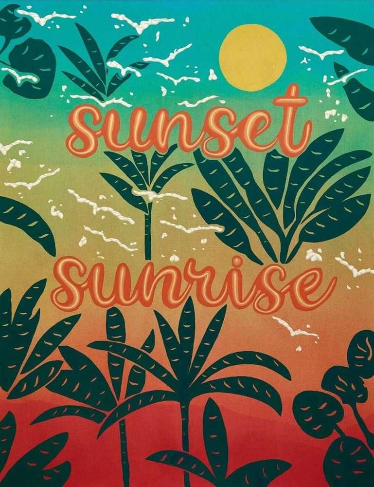 Joel Mesler, ‘Sunset Sunrise’, 2021, Print, Screenprint, null, Numbered