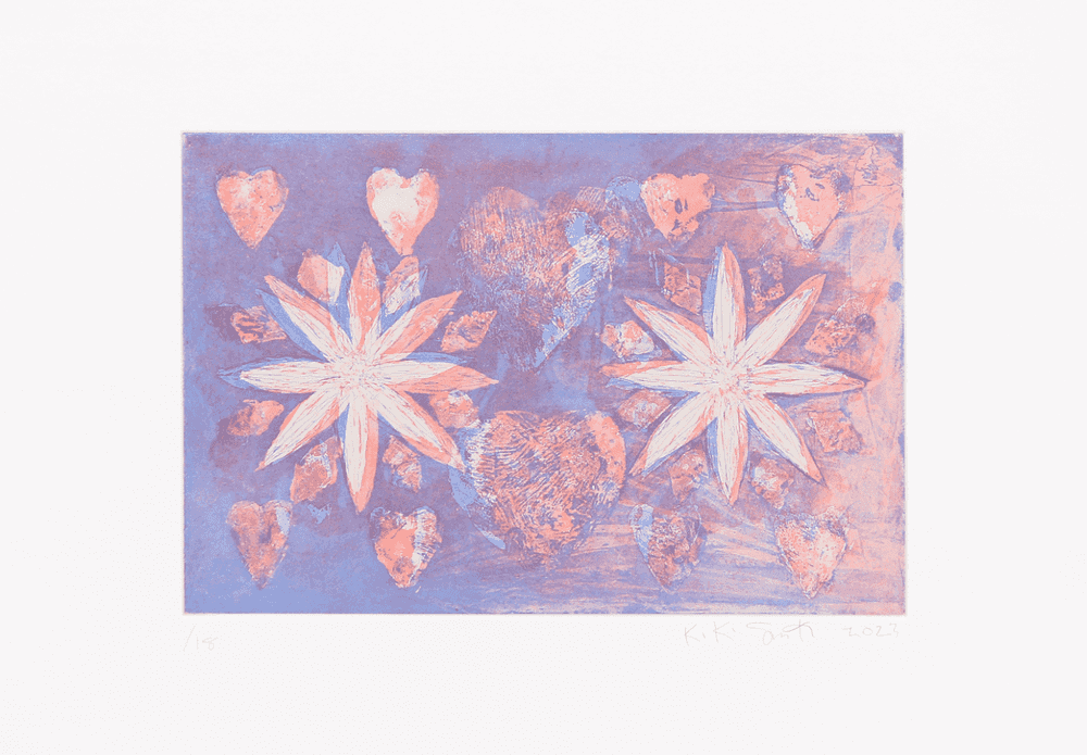 Kiki Smith, ‘Morning’, 2023, Print, Two color etching and aquatint on Hahnemühle paper, null, Numbered, Dated