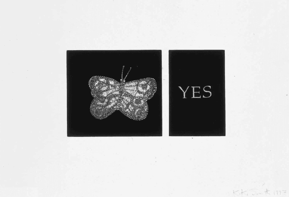Kiki Smith, ‘Yes’, 1997, Print, Intaglio in 1 color, Universal Limited Art Editions, Numbered, Dated