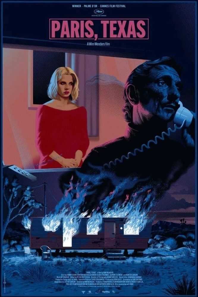 Laurent Durieux, ‘Paris, Texas (Regular Edition)’, 2020, Print, 12 Colour Screen Print, Objet Petit A, 