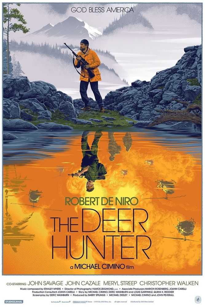 Laurent Durieux, ‘The Deer Hunter (Regular)’, 2018, Print, Screen Print, Nautilus Art, 