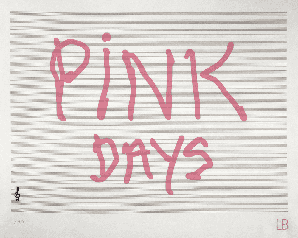 Louise Bourgeois, ‘Pink Days’, 2008, Print, Archival dyes on fabric, null, Numbered