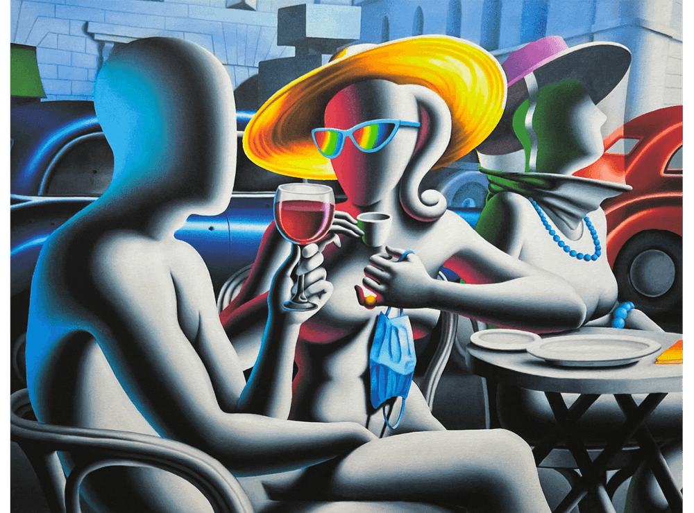 Mark Kostabi, ‘Glamour At Noon’, 2021, Print, Giclée, null, Numbered