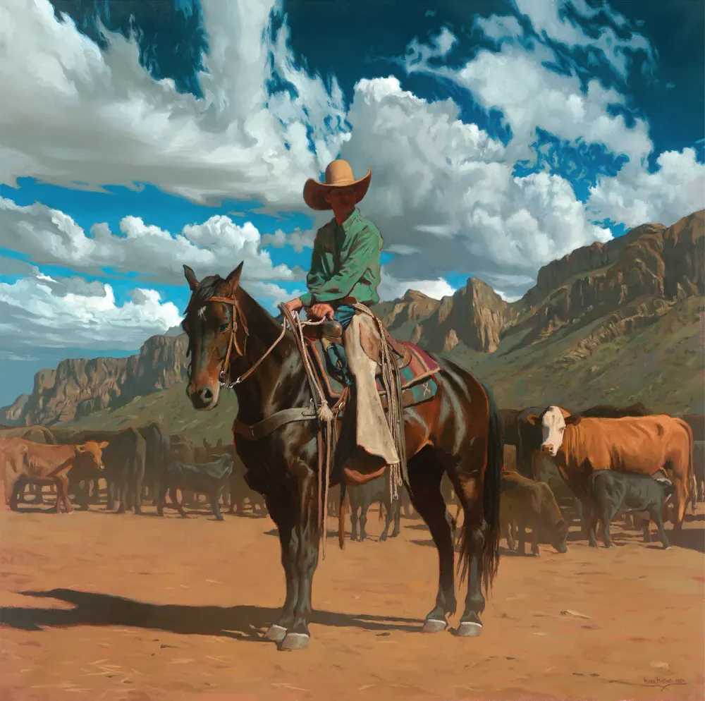 Mark Maggiori, ‘High Noon’, 2024, Print, Oil on linen, null, 