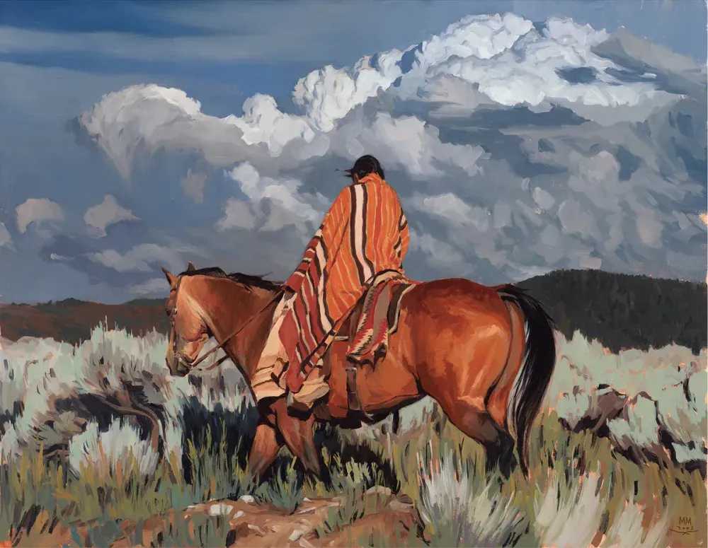 Mark Maggiori, ‘Rio Grande’, 2023, Print, Oil on linen, null, 
