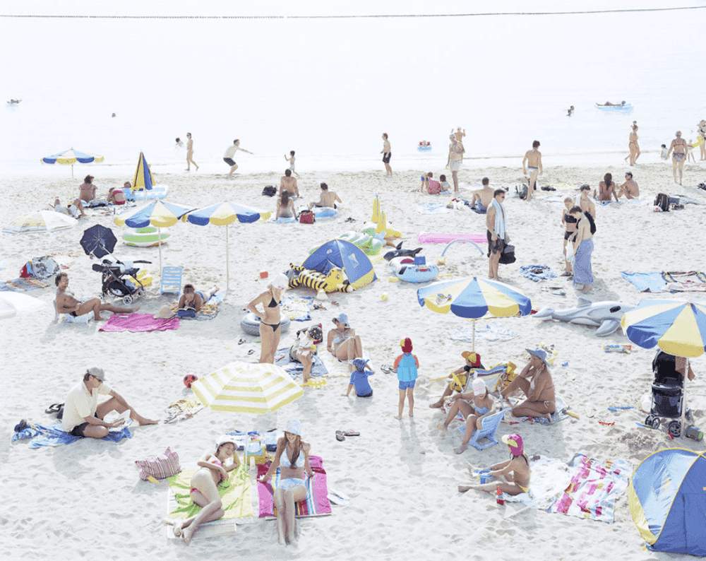 Massimo Vitali, ‘Amadores 2’, 2006, Print, Offset lithographs in colors on smooth wove paper, null, Numbered