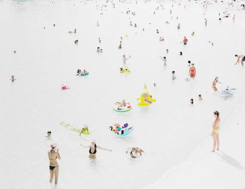 Massimo Vitali, ‘Animaletti 2’, 2006, Print, Offset lithographs in colors on smooth wove paper, Steidl Verlag, Numbered