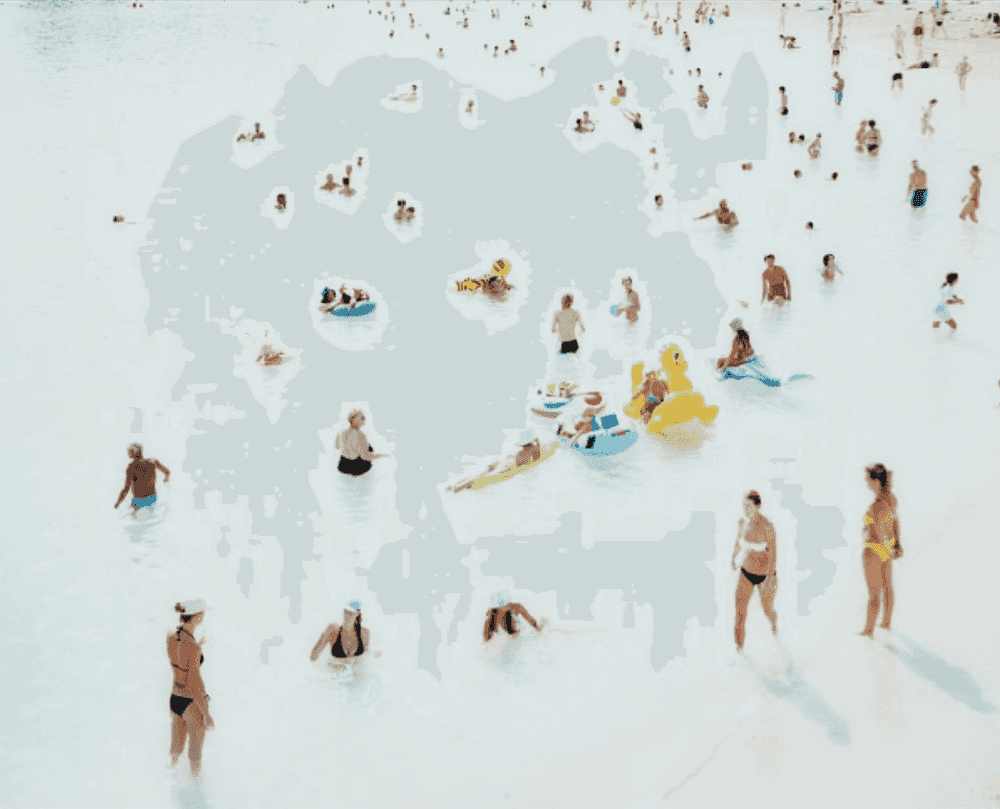Massimo Vitali, ‘Animaletti I’, 2004, Print, Archival pigment print facemounted to Diasec, null, Numbered