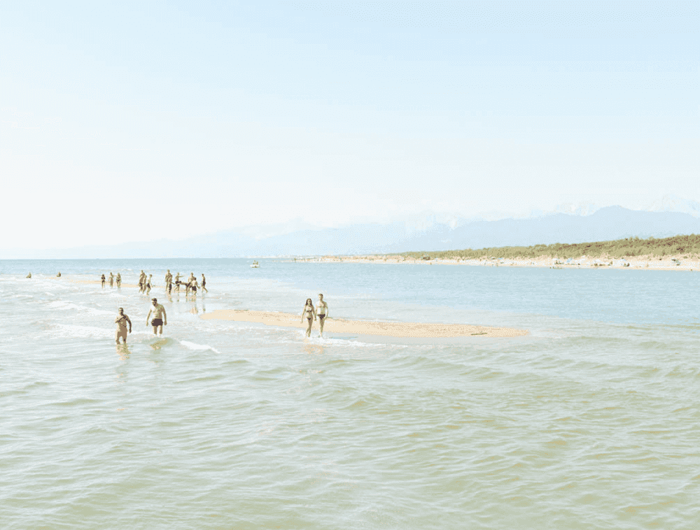 Massimo Vitali, ‘Foce Del Serchio’, 2020, Print, Chromogenic print with a Diasec mount, null, 