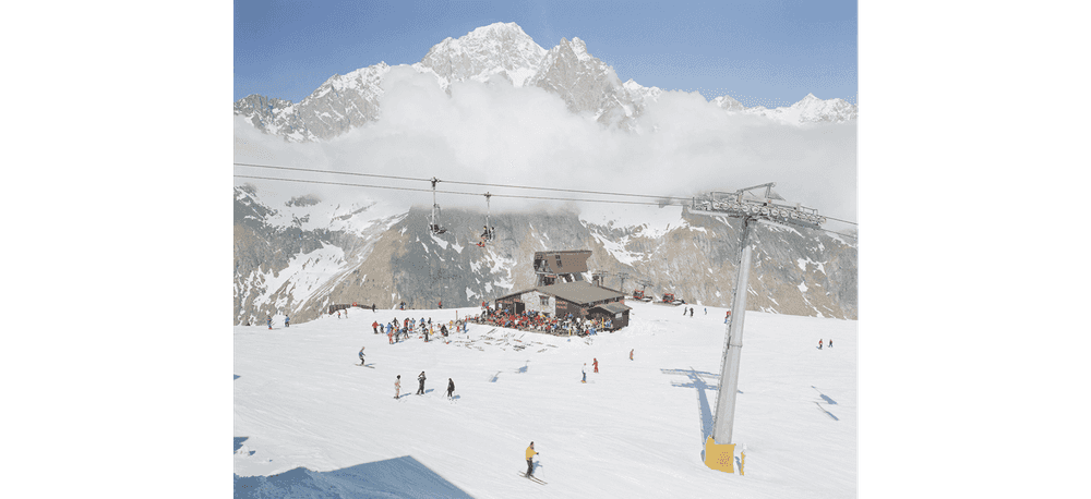 Massimo Vitali, ‘Mont Blanc’, 2000, Print, Chromogenic print with Diasec mount, null, Numbered