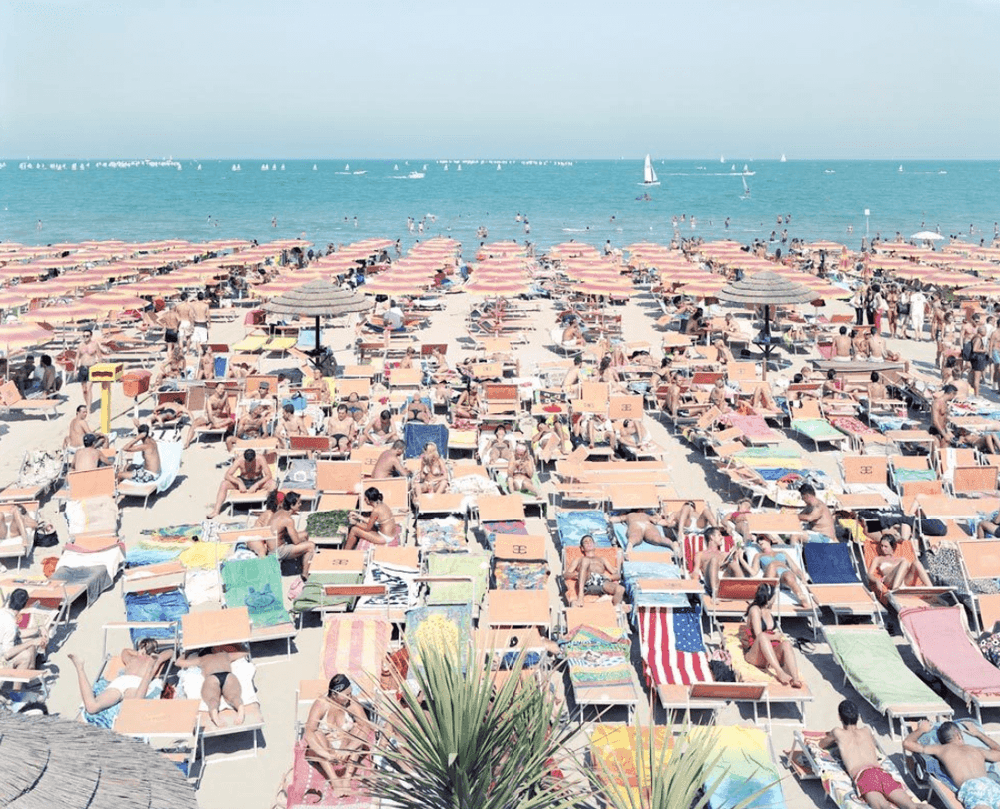 Massimo Vitali, ‘Papeete Beach Regatta’, 2002, Print, Offset Lithograph on Consort Royal 300gm paper, null, Numbered
