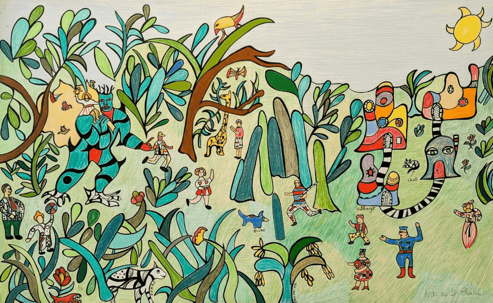 Niki de Saint Phalle, ‘Jungle I ’, 1993, Print, Lithograph on paper, Editions de la Différence, Numbered