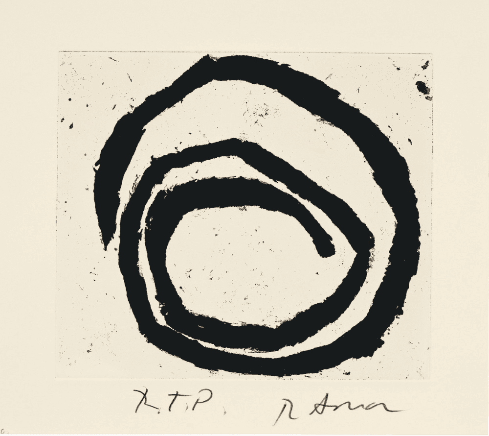 Richard Serra, ‘Venice Notebook VI’, 2002, Print, 1-color etching, Gemini G.E.L., Numbered, Dated