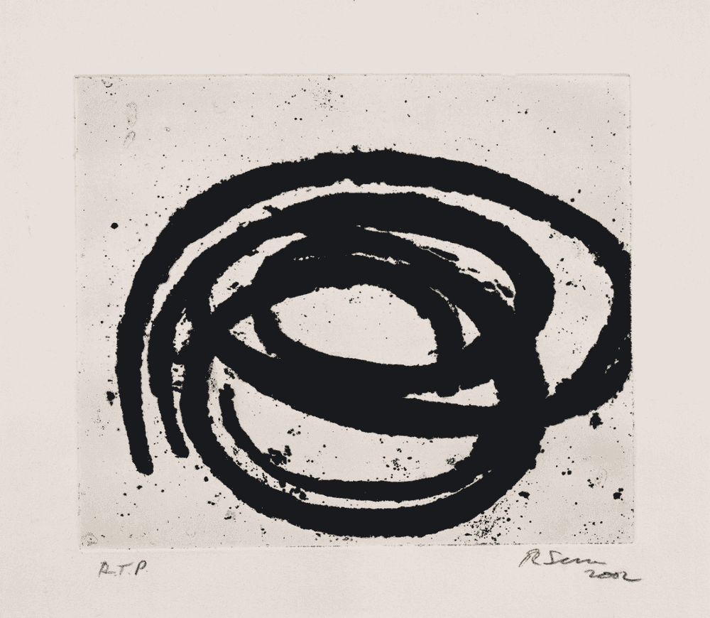 Richard Serra, ‘Venice Notebook XIII’, 2002, Print, 1-color etching, Gemini G.E.L., Numbered, Dated