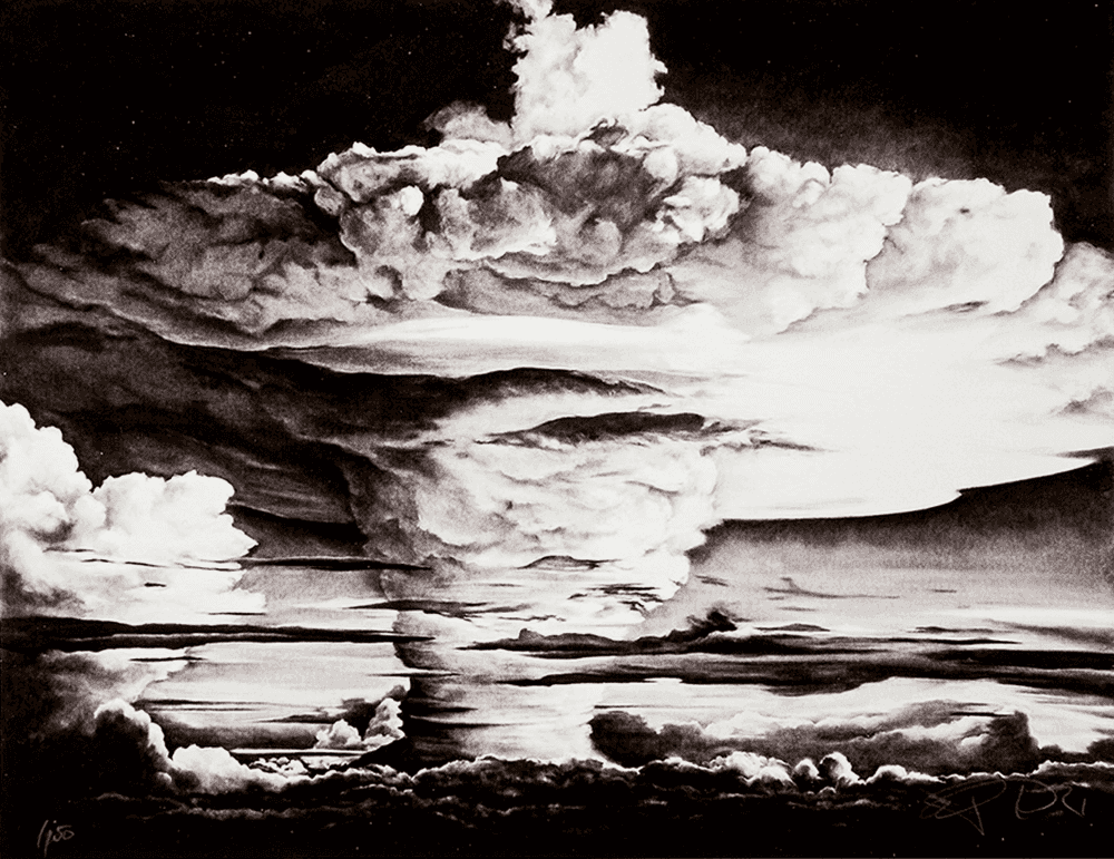 Robert Longo, ‘Caravan, Arriaga, Mexico’, 2021, Print, Moab Entrada Natural paper, Cahiers d'Art x Fondation Beyeler, Numbered