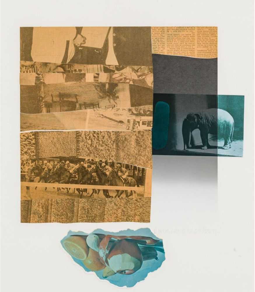 Robert Rauschenberg, ‘Horsefeathers Thirteen - X’, 1972, Print, Lithograph and screenprint with pochoir collage and embossing on paper, Gemini G.E.L., Numbered, Dated