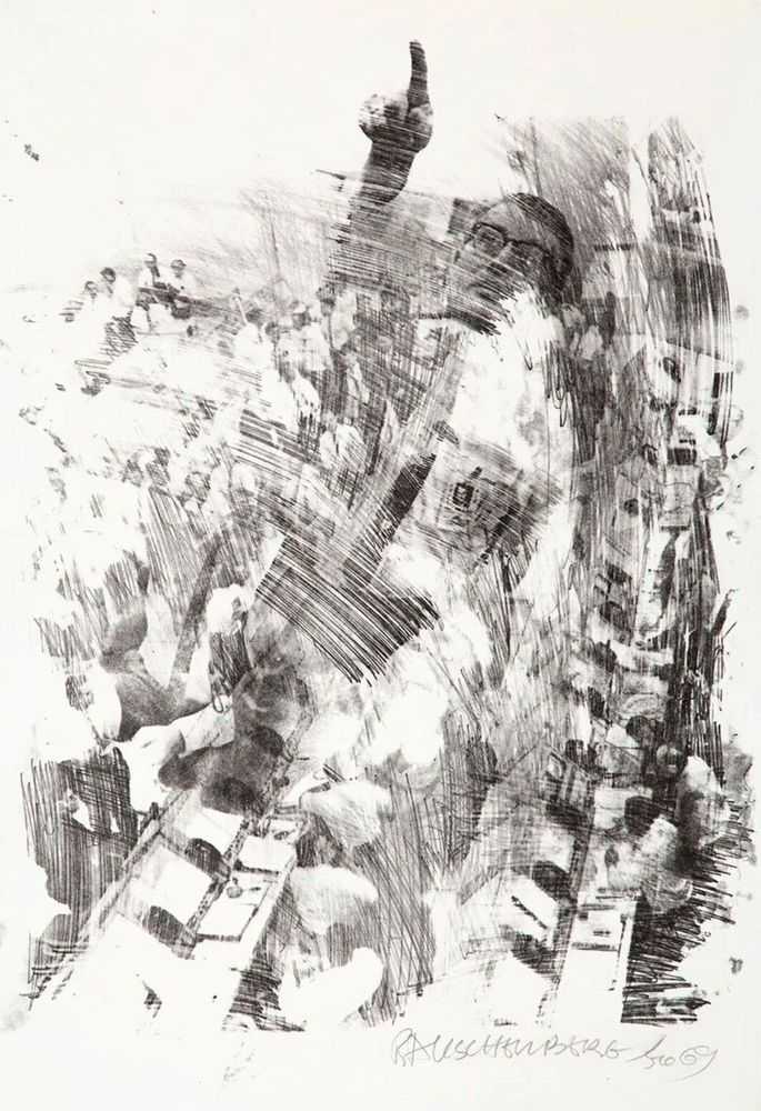 Robert Rauschenberg, ‘Sky Rite’, 1969, Print, Lithograph, null, Numbered, Dated