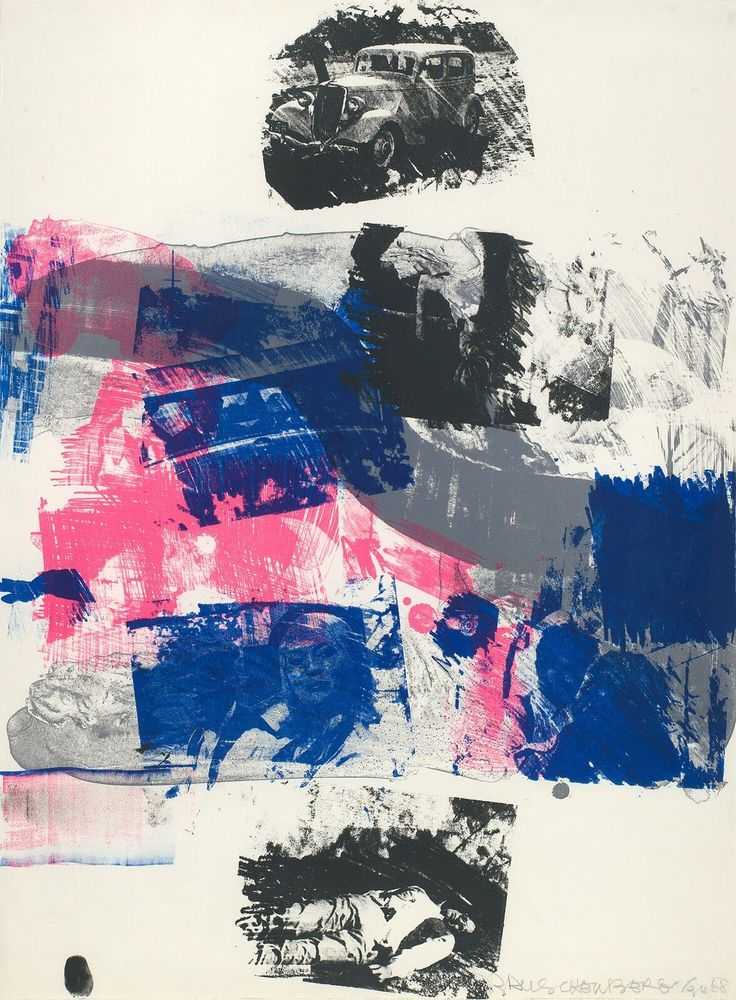 Robert Rauschenberg, ‘Still (From Reels B+C)’, 1968, Print, Lithograph, null, Numbered
