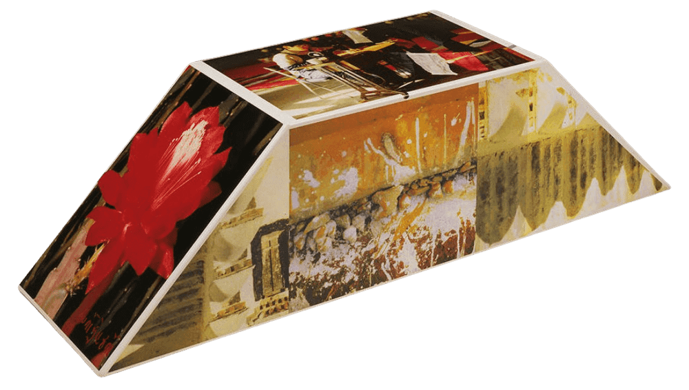 Robert Rauschenberg, ‘Tibetan Keys (Double Bevel)’, 1987, Sculpture, Sculpture with photo-screenprinted decals, etc., null, Numbered