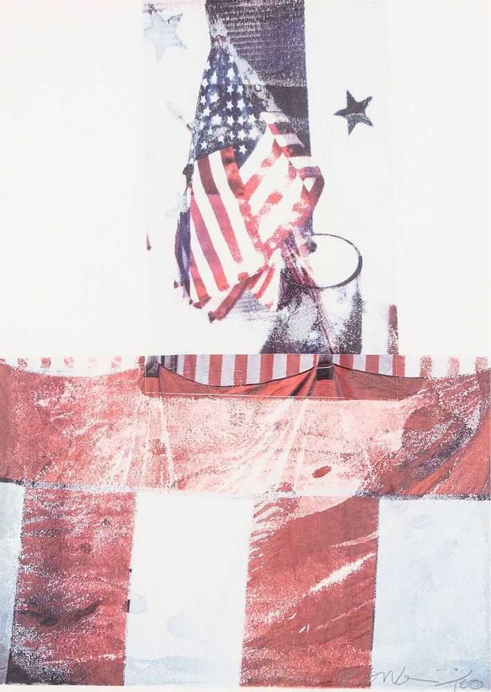 Robert Rauschenberg, ‘Untitled (For Kennedy)’, 1994, Print, Lithograph, null, Numbered