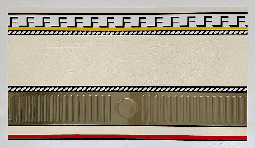 Roy Lichtenstein, ‘Entablature I’, 1976, Print, Collage, Tyler Graphics Ltd, Numbered, Dated