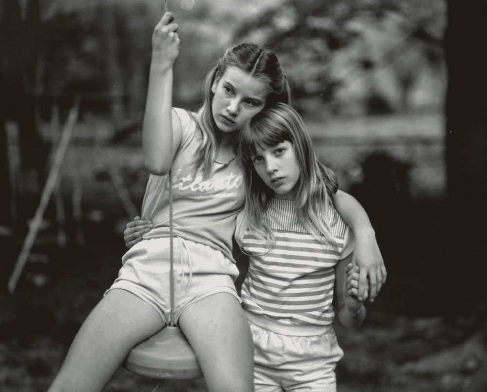 Sally Mann, ‘Robin and Jessie (At Twelve)’, 1985, Print, Silver gelatin print, null, Numbered, Dated