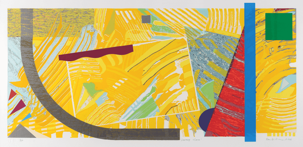 Sam Gilliam, ‘Journey Home’, 2002, Print, Silkscreen, Workshop, Inc., Numbered, Dated