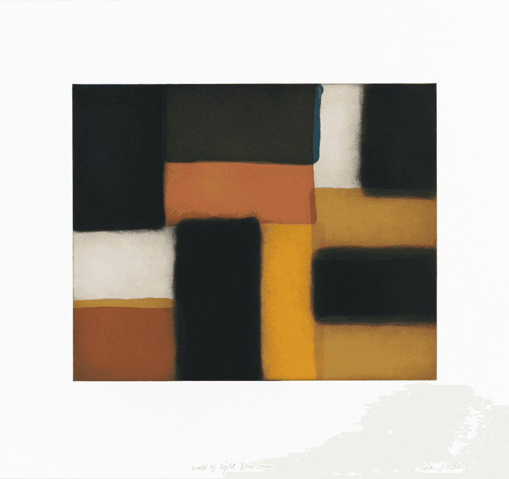Sean Scully, ‘Wall of Light Blue Corner’, 2010, Print, Aquatint, null, Numbered, Dated