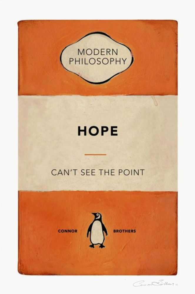 The Connor Brothers, ‘Hope (2022 - Orange)’, 2022, Print, Giclee print with silkscreen varnish, null, 