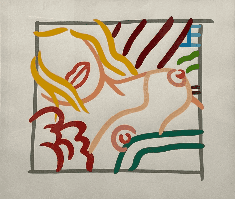 Tom Wesselmann, ‘New Bedroom Blonde Doodle’, 1991, Print, Screenprint on Museum Board, International Images Inc., Numbered, Dated