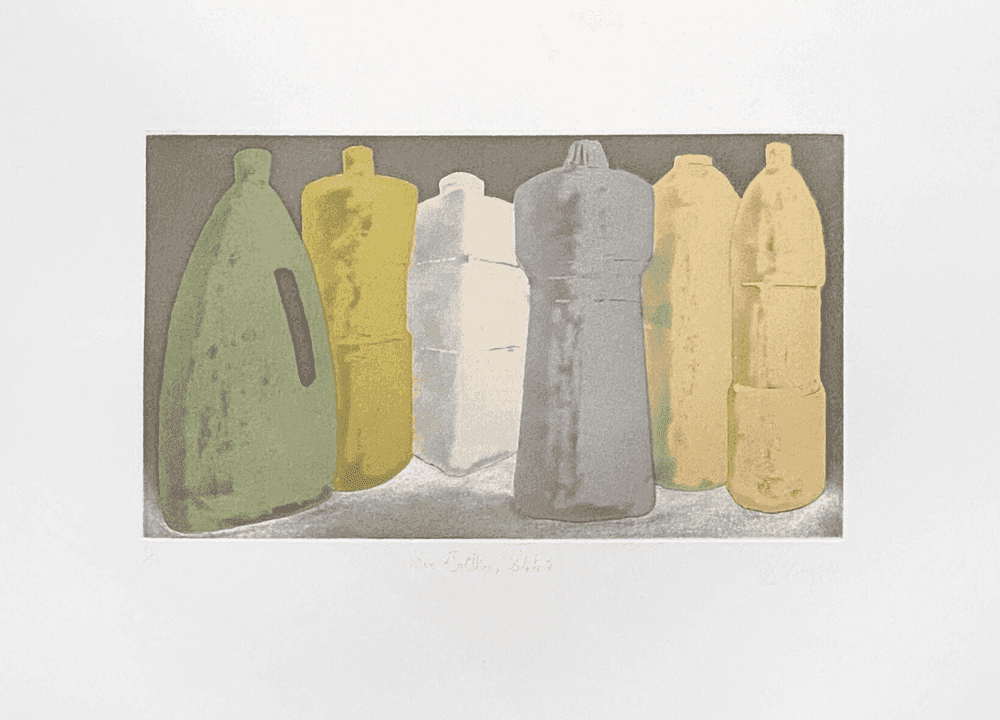 Tony Cragg, ‘Six Bottles (State II)’, 1988, Print, Lithograph on paper, null, 