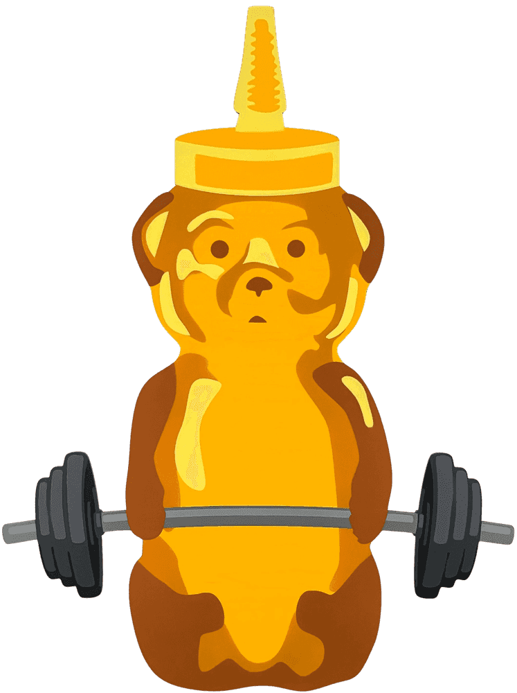 fnnch, ‘Barbell Bear’, 2021, Sculpture, Spray paint on cut maple plywood, null, Numbered
