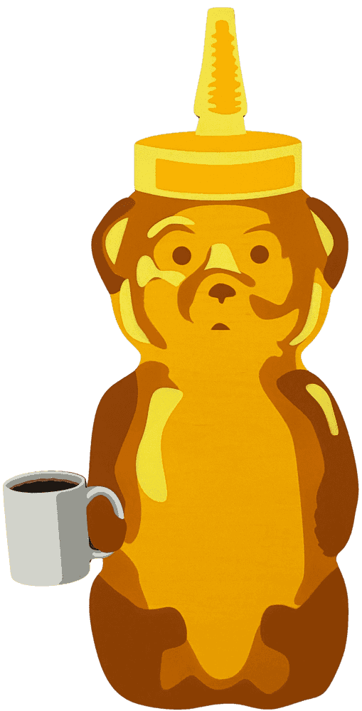 fnnch, ‘Coffee Bear’, 2021, Sculpture, Spray paint on cut maple plywood, null, Numbered