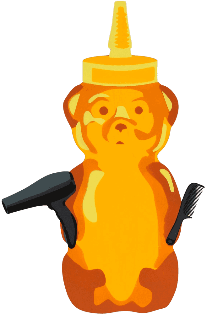 fnnch, ‘Salon Bear’, 2021, Sculpture, Spray paint on cut maple plywood, null, Numbered