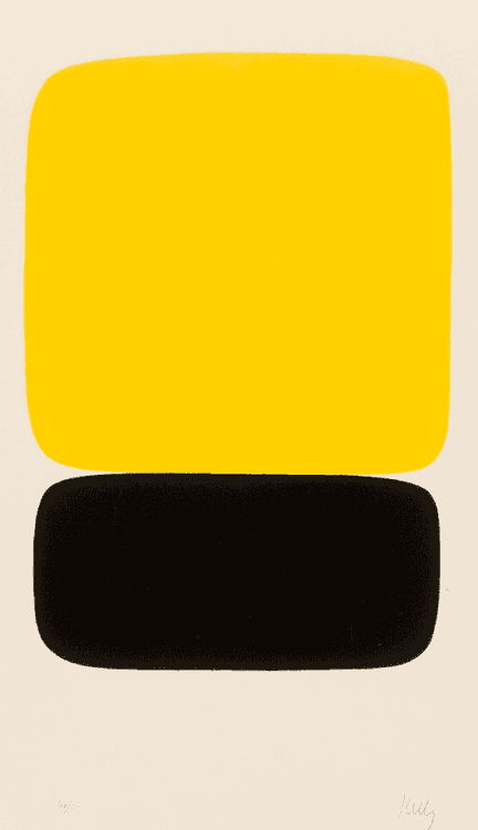 Yellow over Black