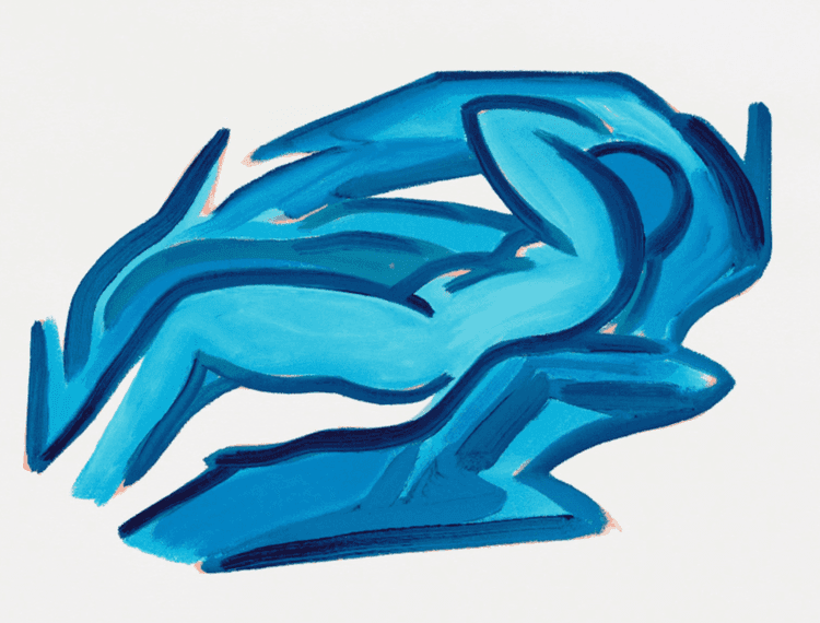 Blue Nude IV